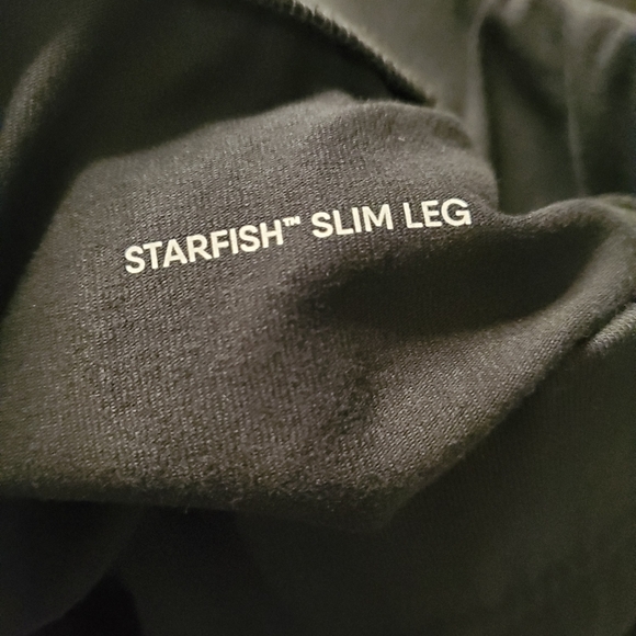 Lands End Starfish slim leg black women's pants size small - Picture 6 of 6